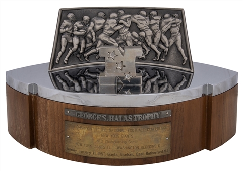1986 New York Giants NFC Championship George S. Halas Trophy